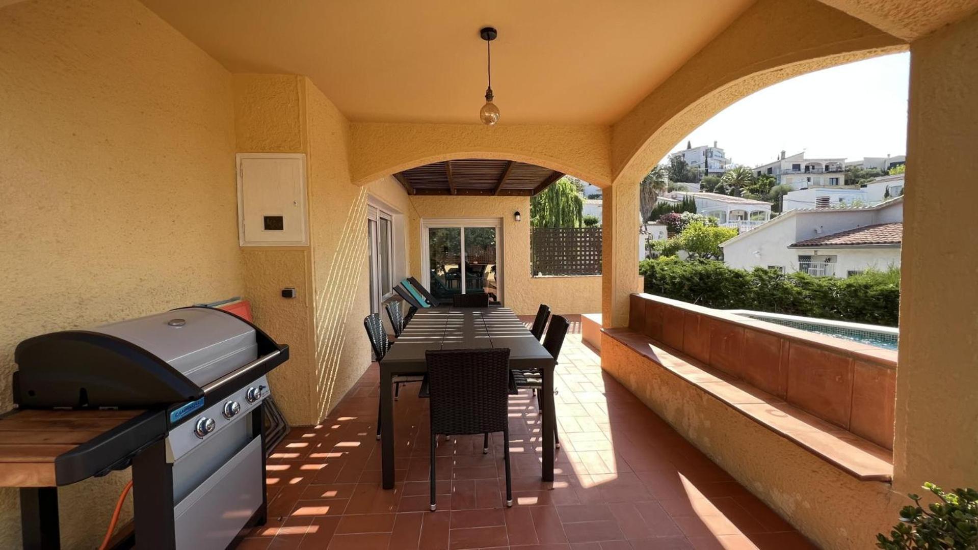 Preciosa Casa En Mas Fumats Con Piscina Y Bonitas Vistas Av-49 Villa Selva de Mar Exterior photo